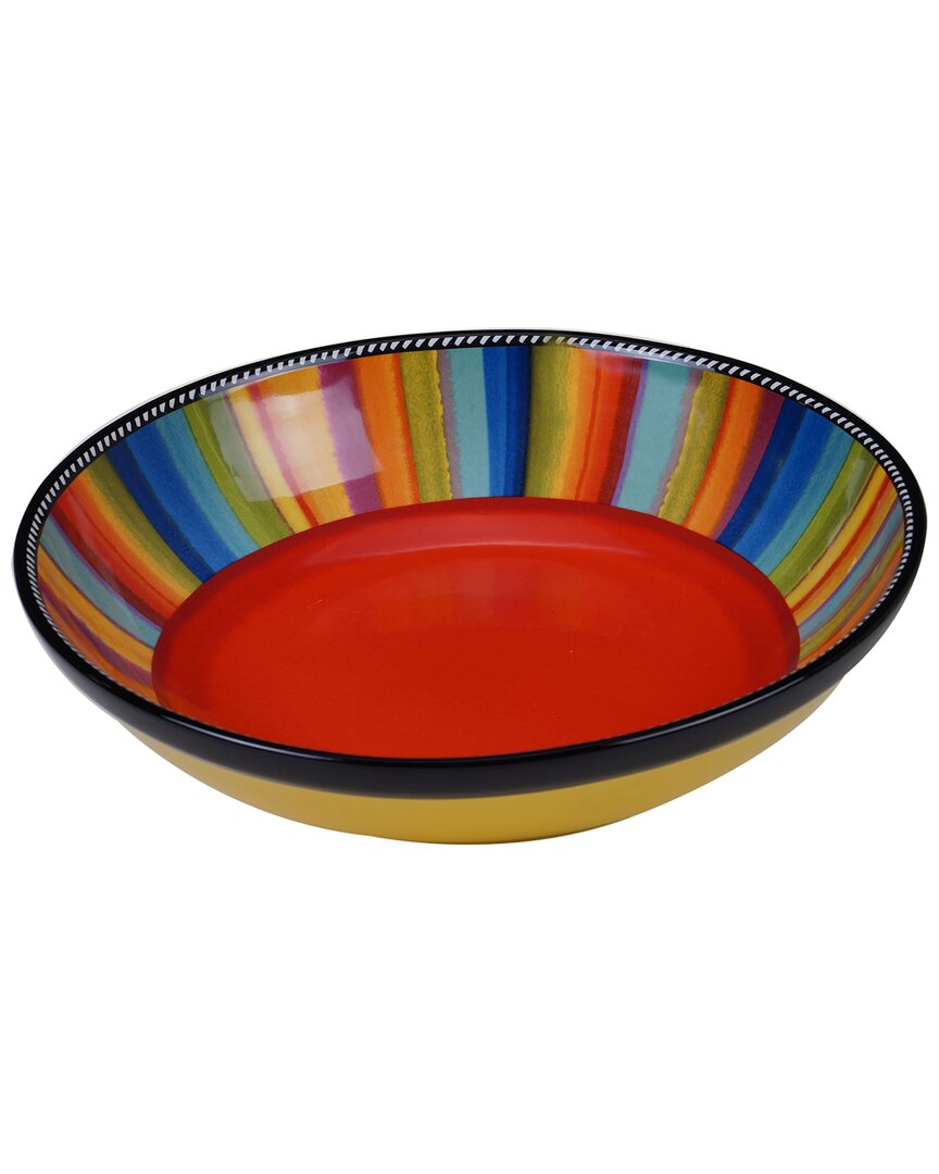 Shop Certified International Sierra Serving Bowl In Multicolor