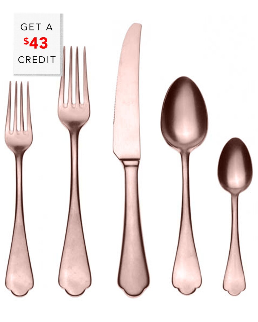 Mepra 20pc Flatware Set With $43 Credit