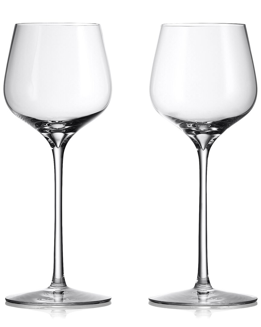 Waterford Set Of 2 Elegance Optic Dessert Wine Glasses