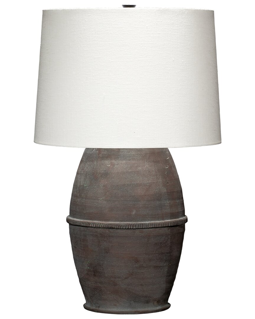 Jamie Young Antiquity Table Lamp In Grey