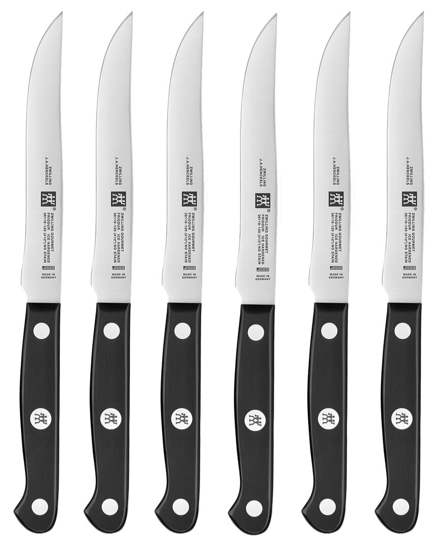 ZWILLING J.A. HENCKELS ZWILLING JA HENCKELS GOURMET 6PC STEAK KNIFE SET