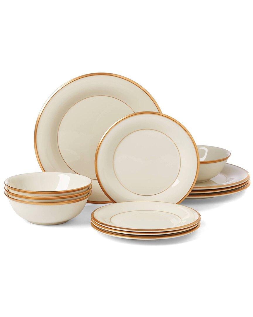 Lenox Eternal 12pc Dinnerware Set