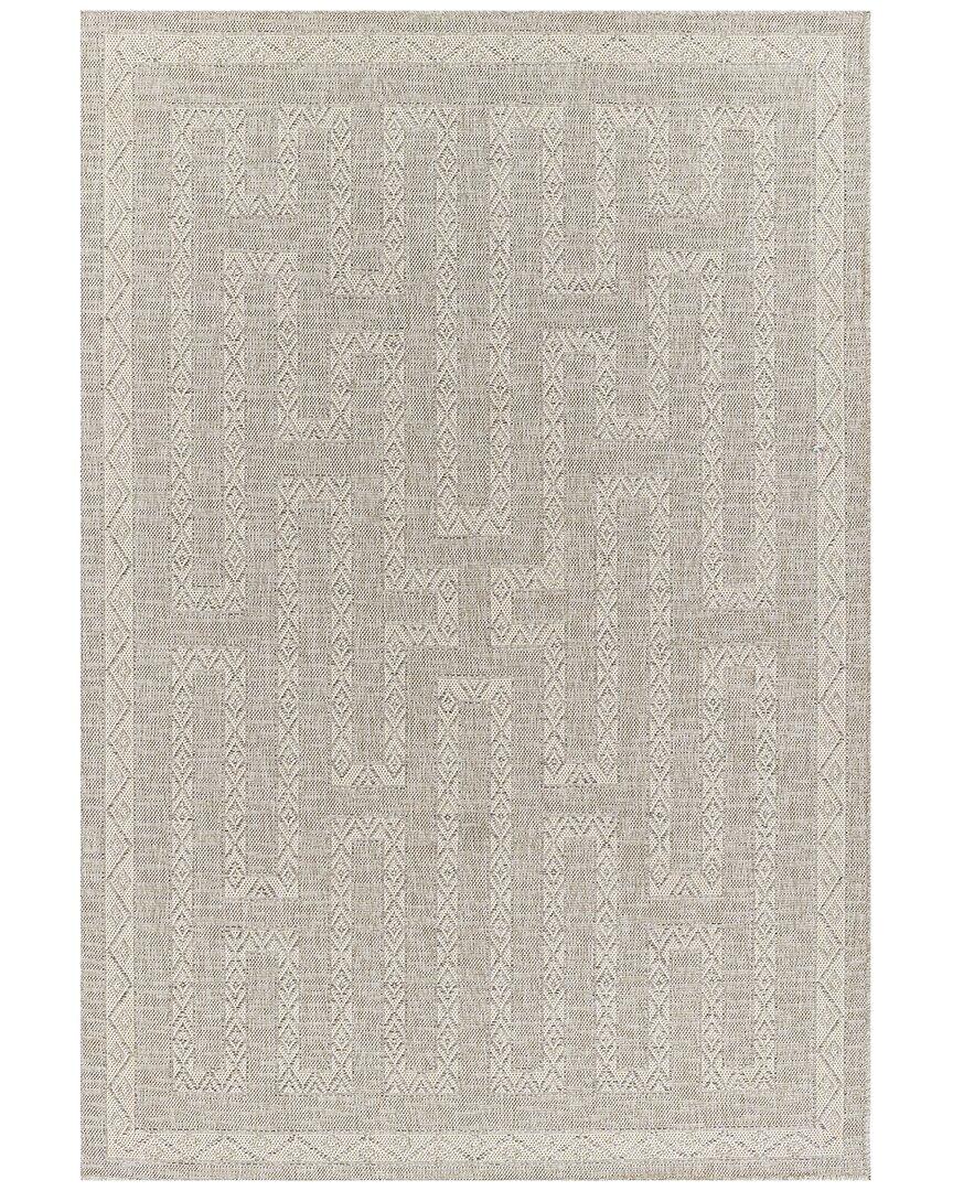 Momeni Hampton Indoor/outdoor Transitional Rug In Gray