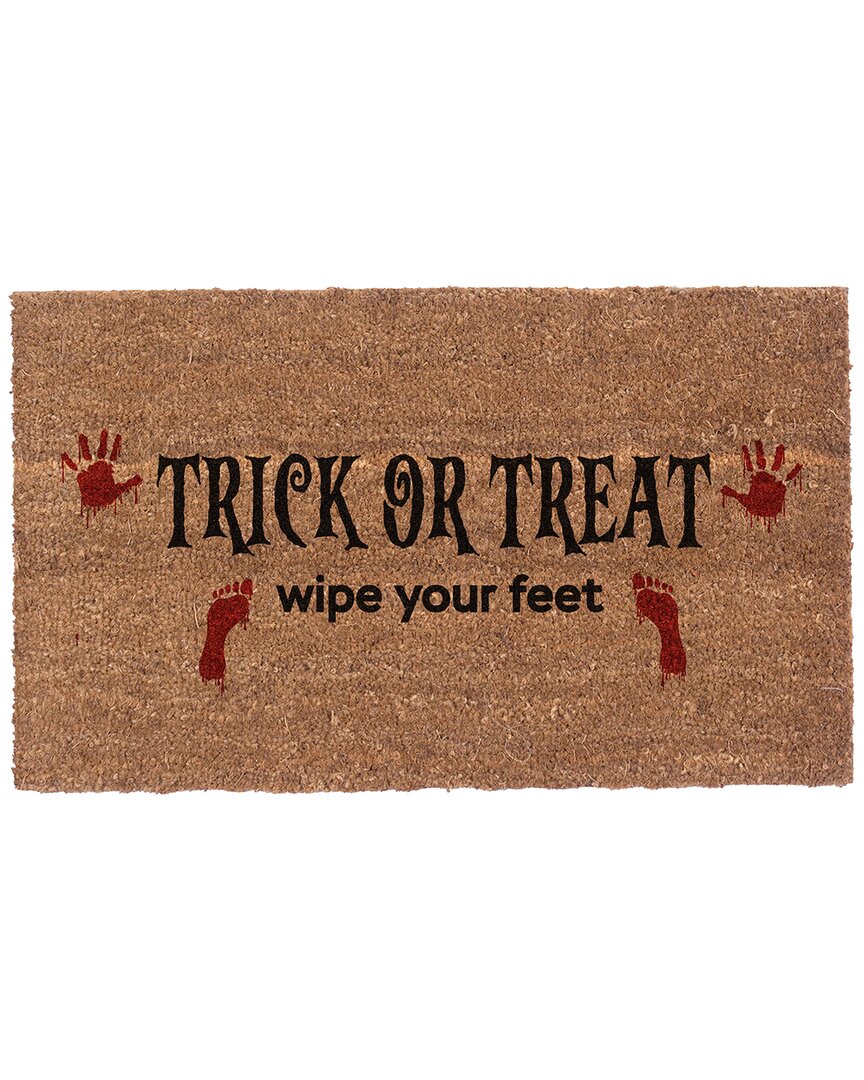 Coco Mats N More Trick Or Treat Rug In Multicolor