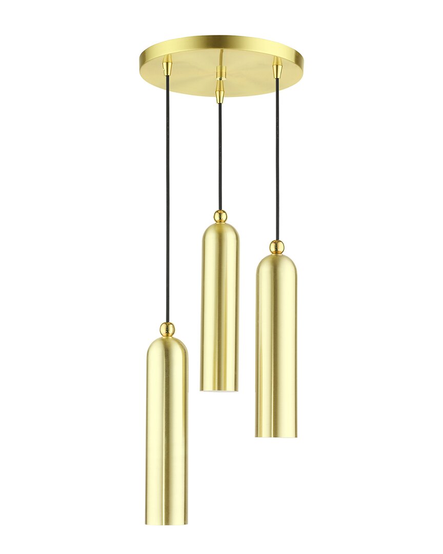 Livex Lighting Ardmore Brass 3 Light Pendant