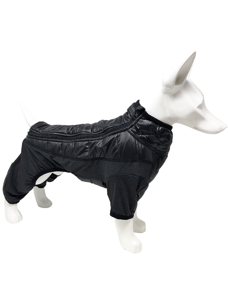 Pet Life Aura Vent Lightweight 4 Season Stretch In Black