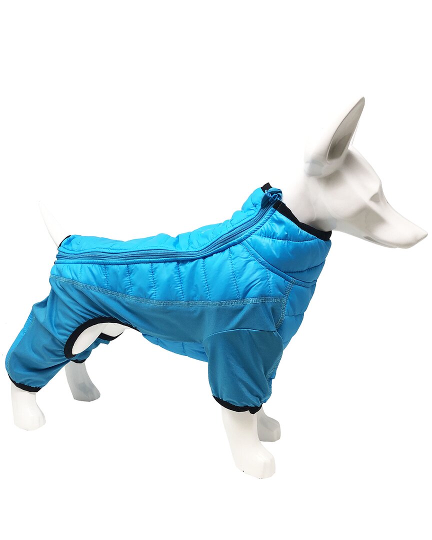 Shop Pet Life Aura Vent Lightweight 4 Season Stretch In Blue