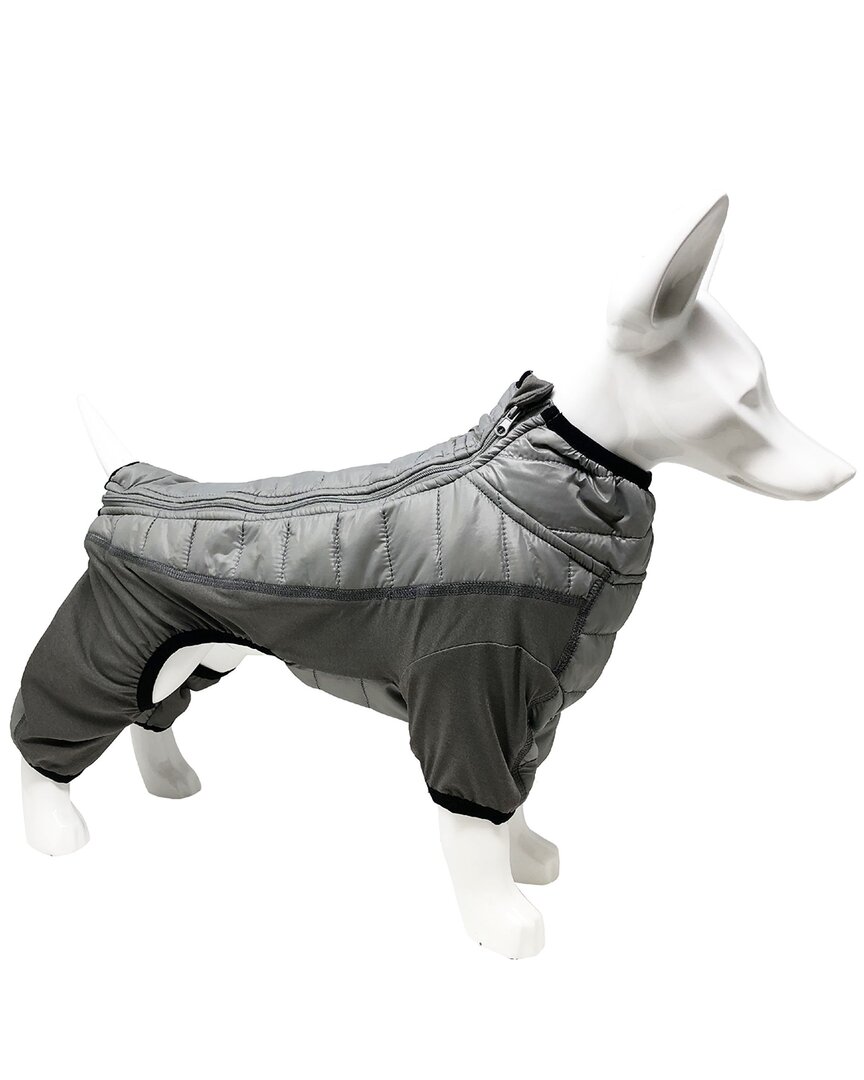 Shop Pet Life Aura Vent Lightweight 4 Season Stretch In Grey