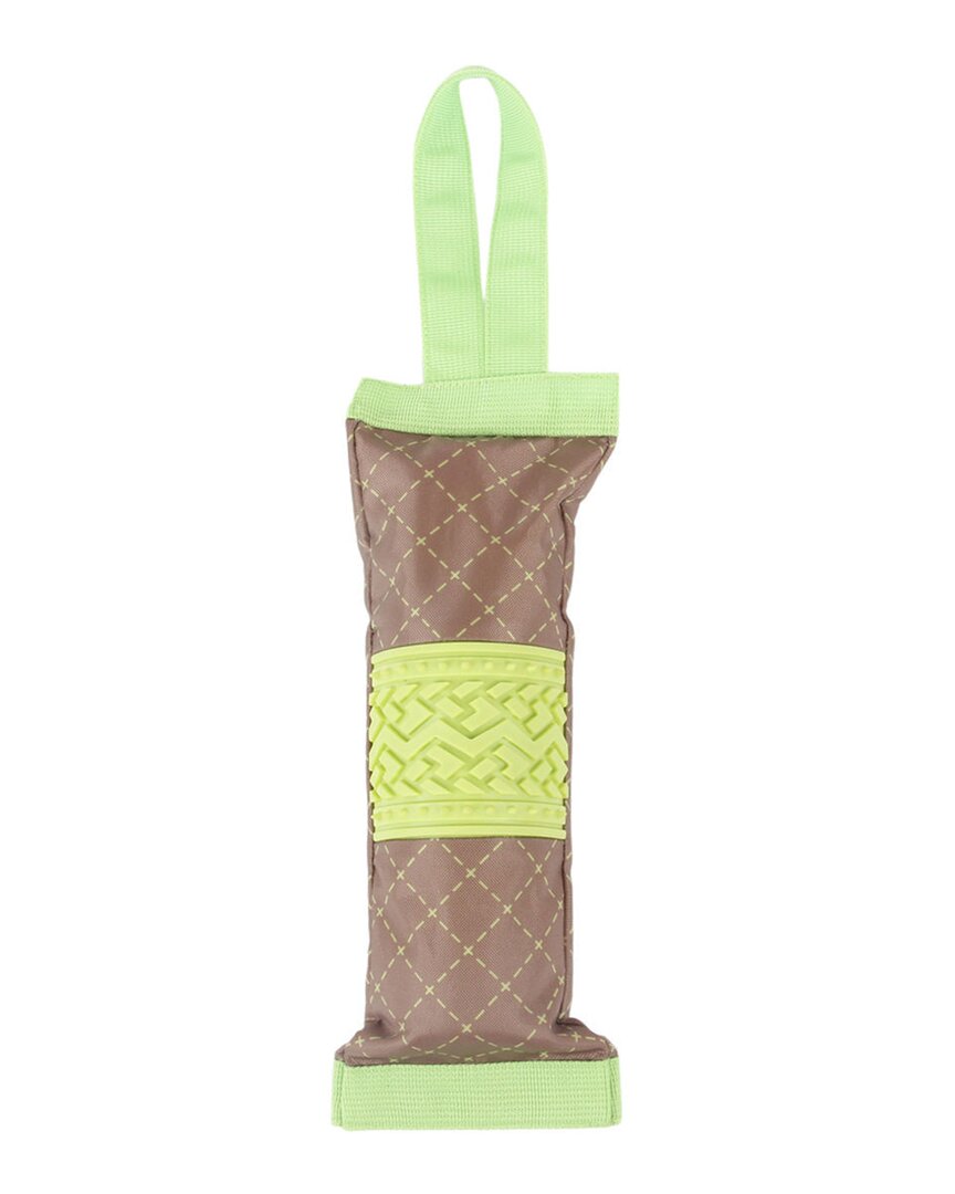 Pet Life Quash Water Bottle Inserting Nylon And In Green
