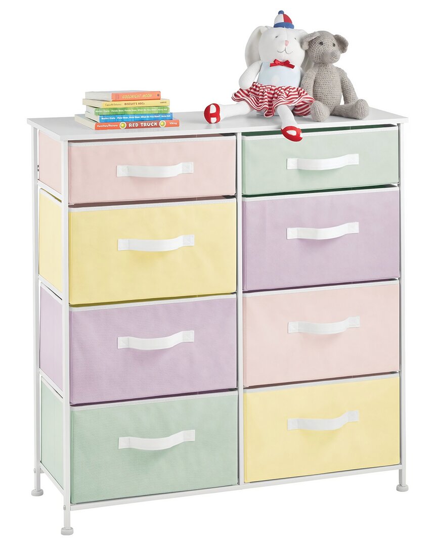 M DESIGN M DESIGN 8-DRAWER FABRIC STORAGE UNIT WITH SLIM DRAWERS 