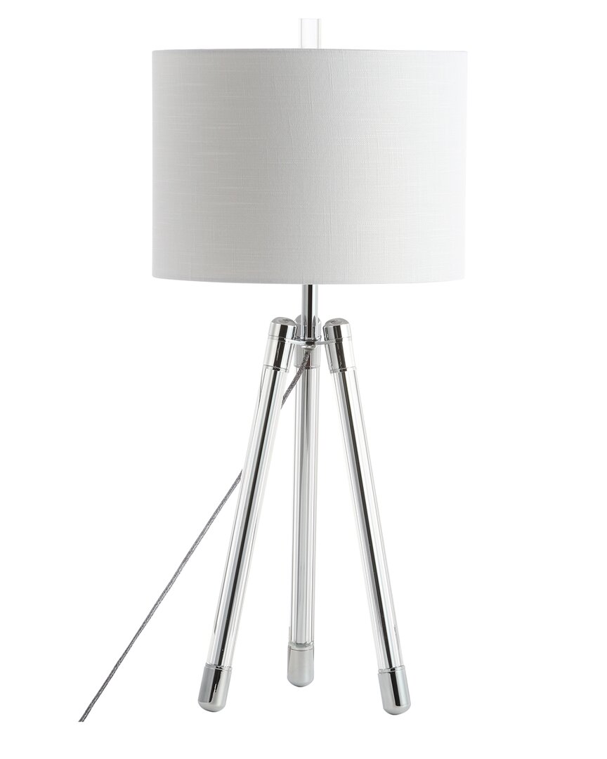 JONATHAN Y JONATHAN Y WYMAN 30.5IN SURVEYOR'S TRIPOD LED TABLE LAMP 