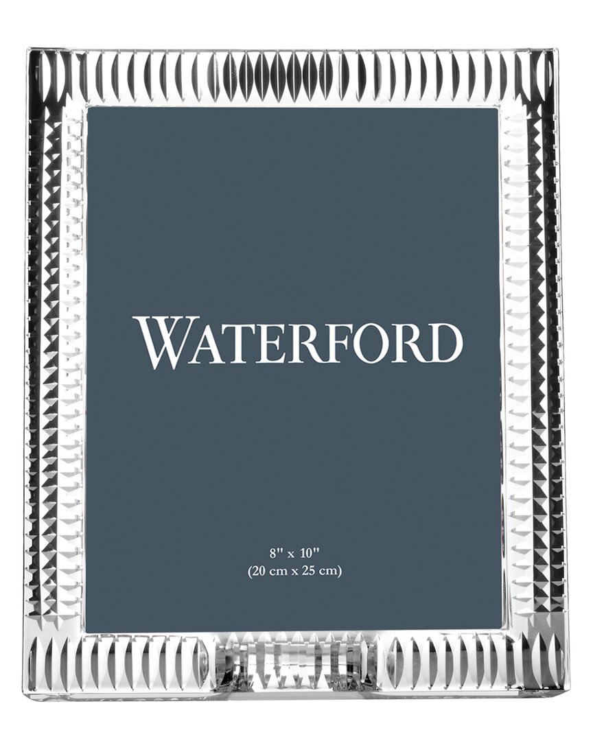 Waterford Lismore 8x10 Crystal Picture Frame In Blue