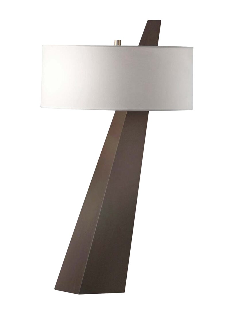 Nova Of California Obelisk Table Lamp In Brown