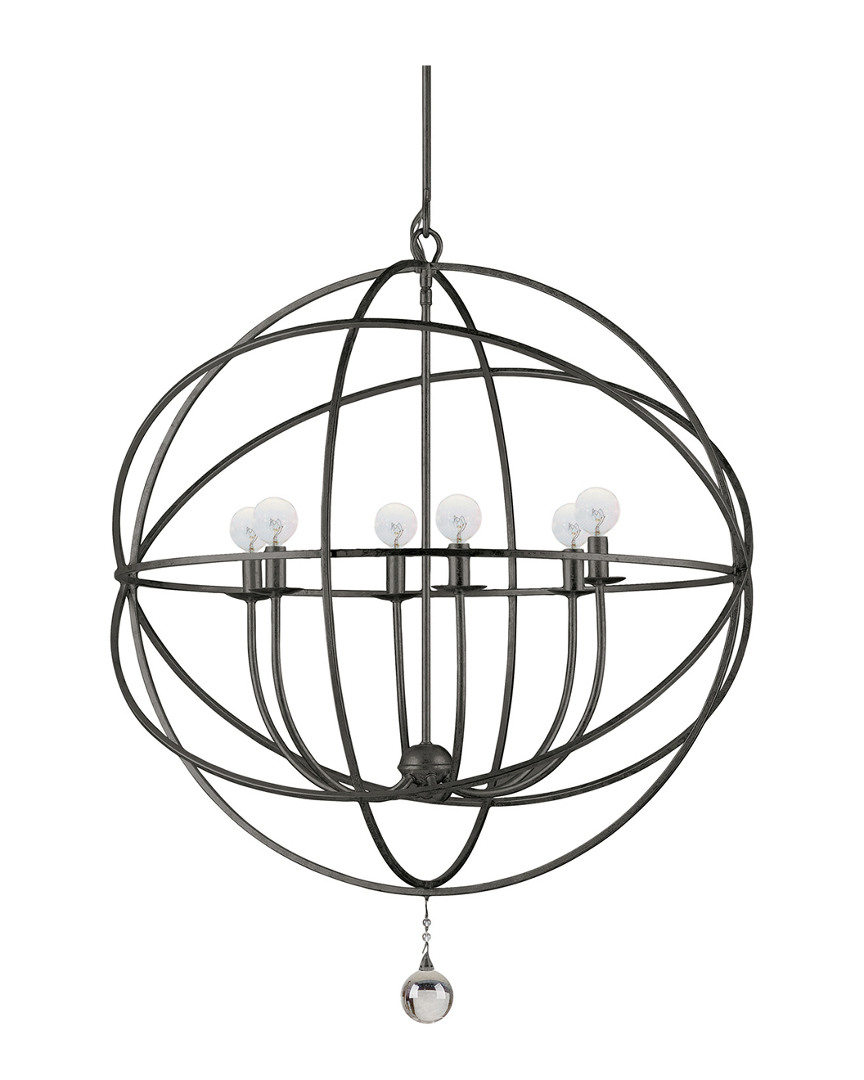 Crystorama 6-light Solaris Chandelier