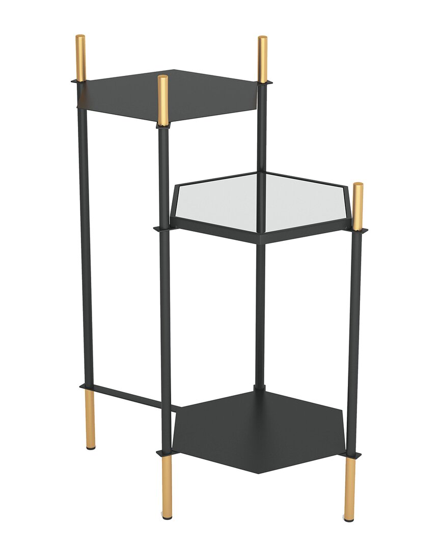Zuo Modern William Side Table In Gold