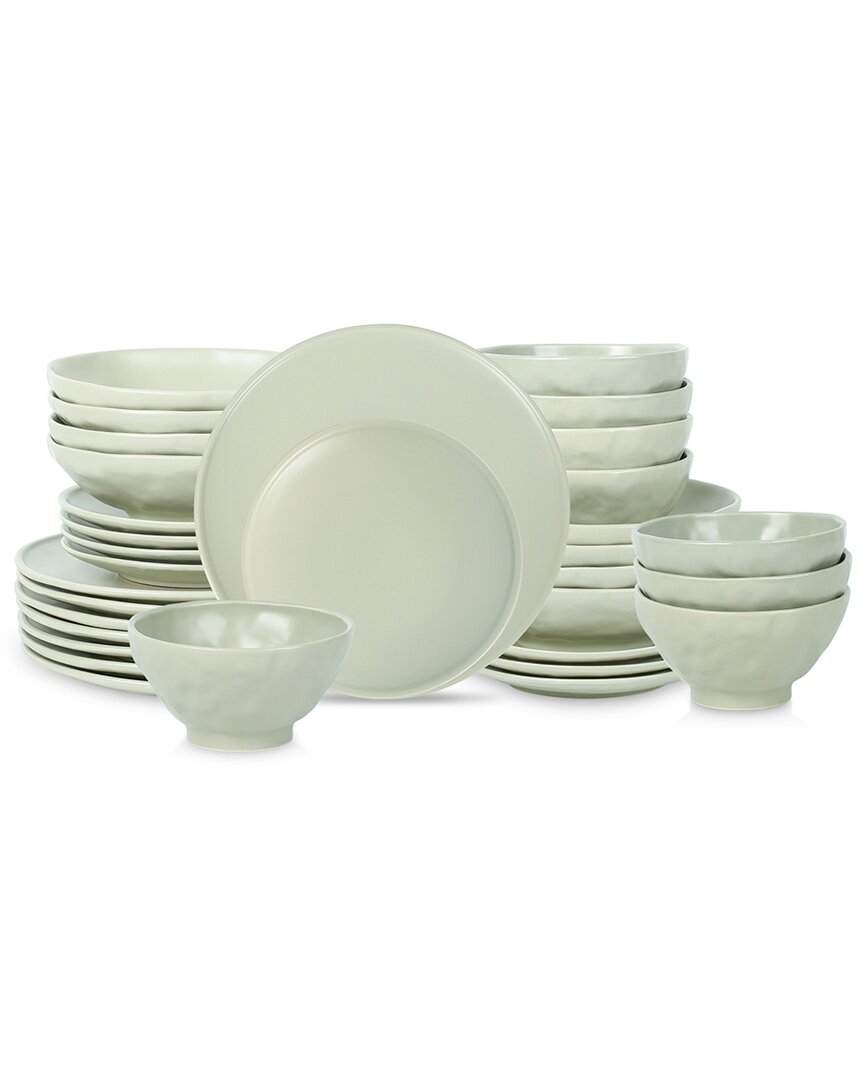 STONE BY MERCER PROJECT STONE BY MERCER PROJECT NENDO 32PC STONEWARE DINNERWARE SET 