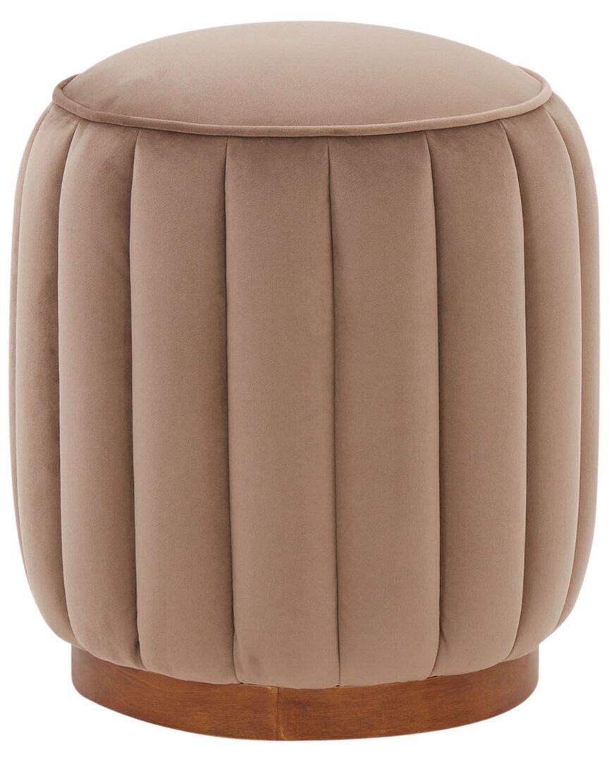 Safavieh Couture Sherrie Round Tufted Ottoman