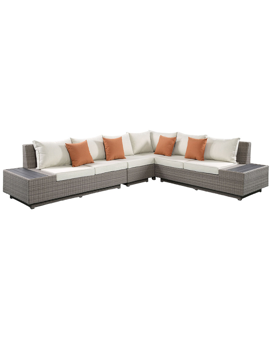 Acme Furniture Acme Salena Patio Sectional & Cocktail Table