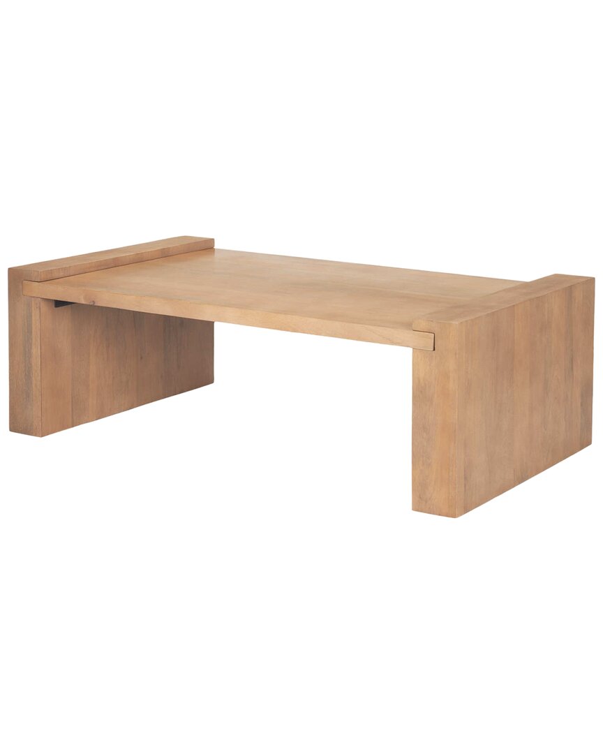 Mercana Wesson Wood Rectangular Coffee Table
