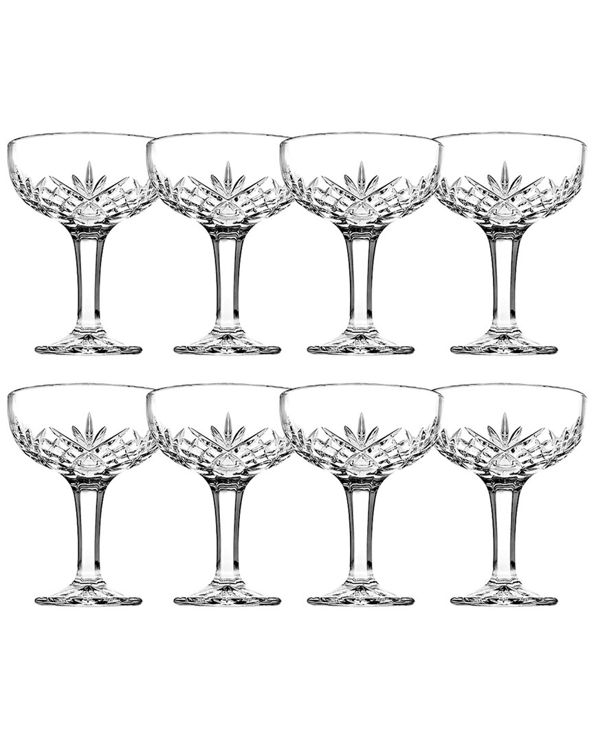 Godinger Set Of 8 Dublin Champagne Coupes