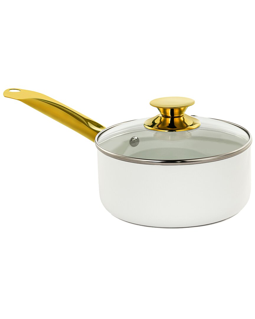 Holstein Housewares 2.5qt Ceramic Nonstick Sauce Pan
