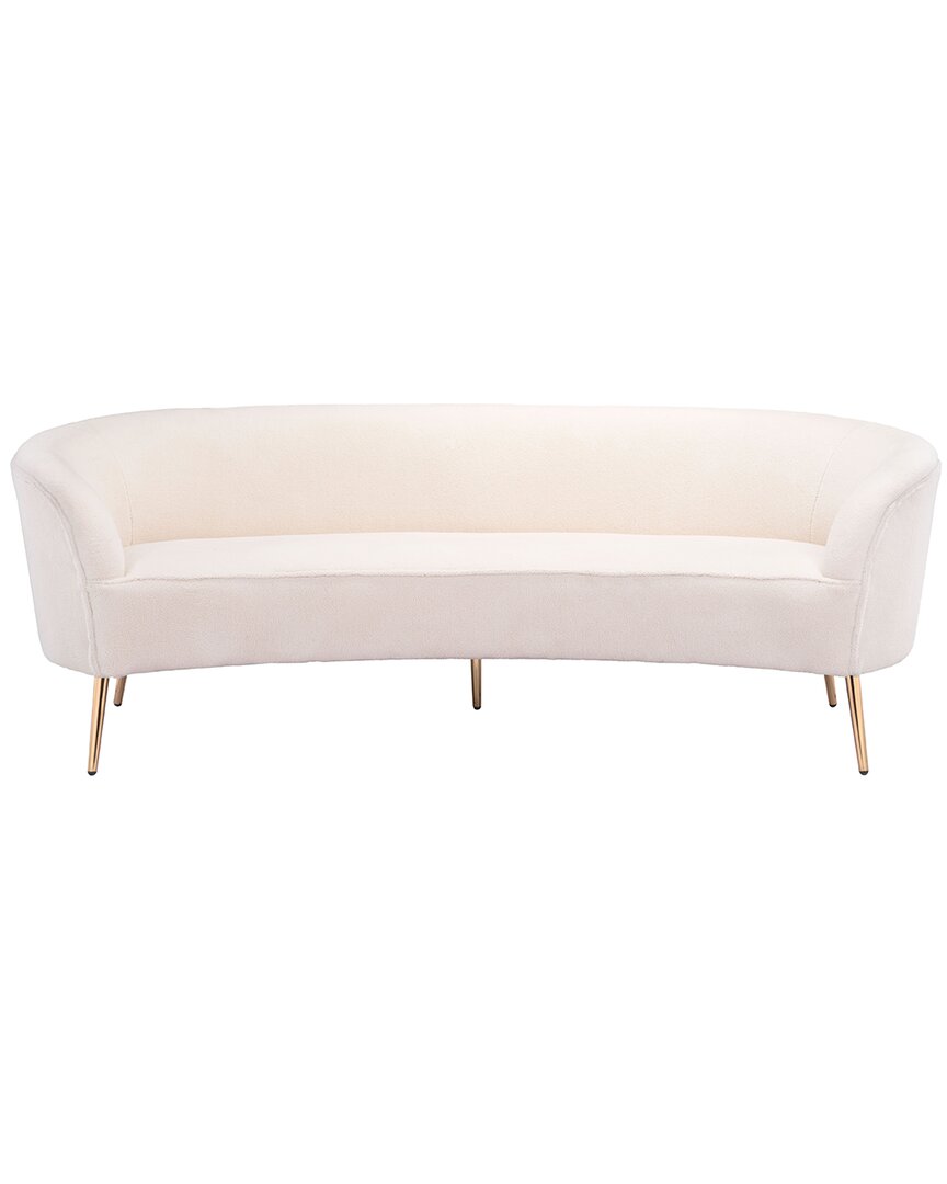 Zuo Modern Luna Sofa In White