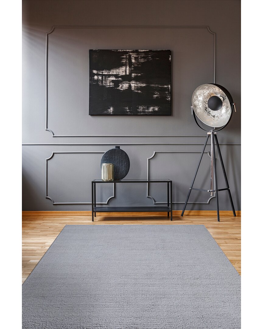 Obeetee Bliss Wool Rug In Gray