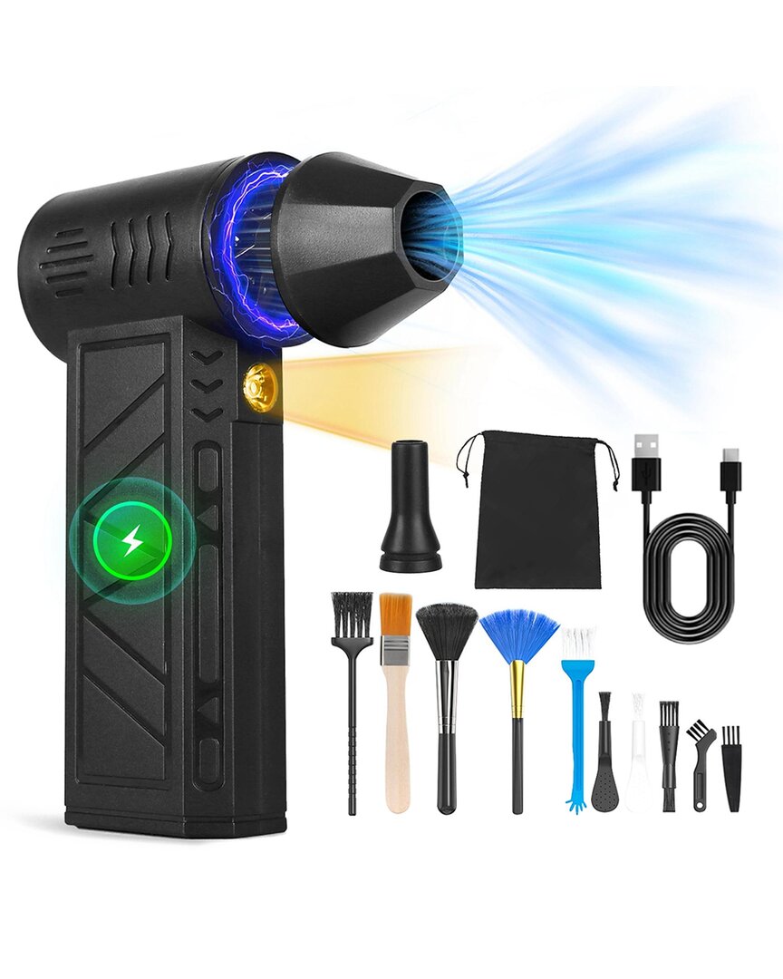Fresh Fab Finds Compressed Air Duster With Led Light In Black