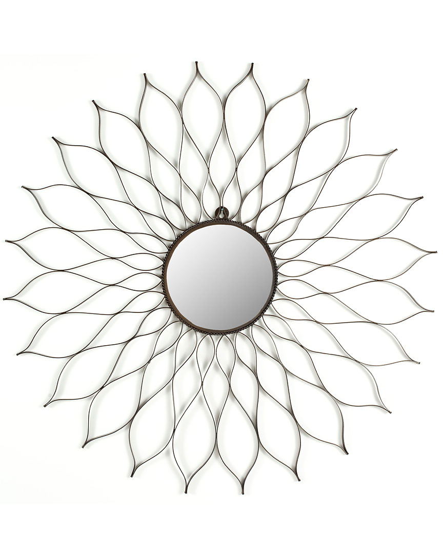 SAFAVIEH DISCONTINUED SAFAVIEH FLOWER MIRROR