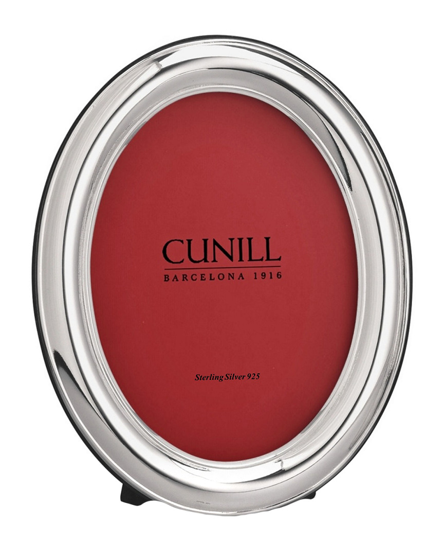 Cunill Sterling Silver Oval Plain Frame