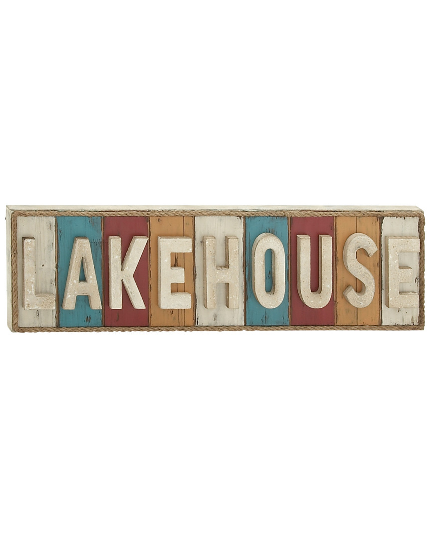 Peyton Lane Wood & Rope Wall Decor