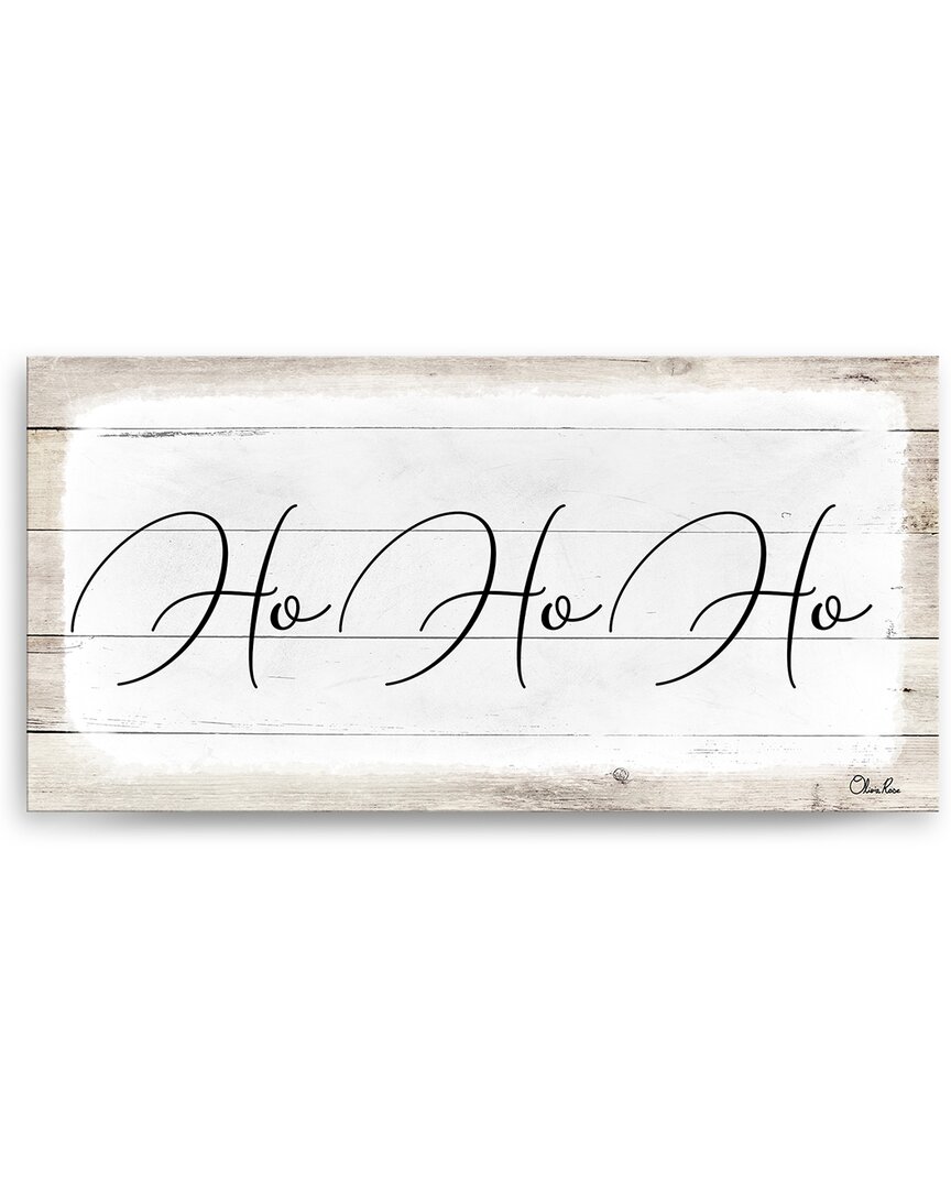 Ready2hangart Ho-ho-ho Canvas Wall Art By Olivia Rose