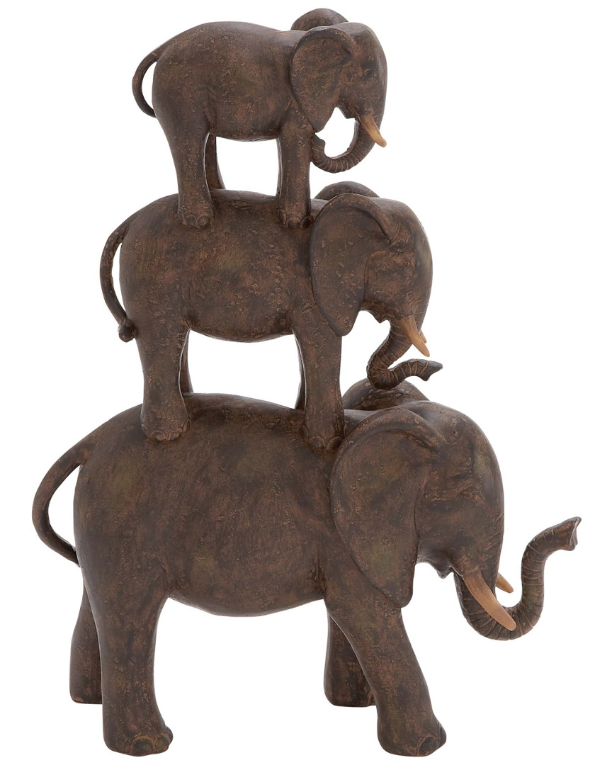 Peyton Lane Elephant Stack Decor