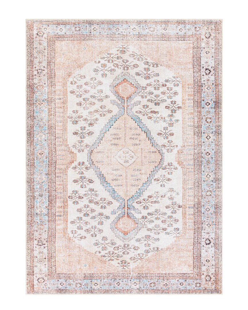 Surya Amelie Traditional Machine Washable Rug In Blush