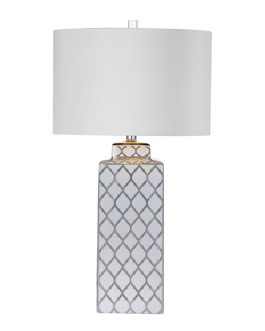 Bassett Mirror Sydney Table Lamp In Gray