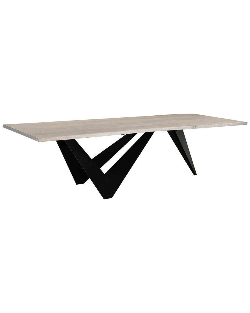 Moe's Home Collection Bird Large Dining Table In White