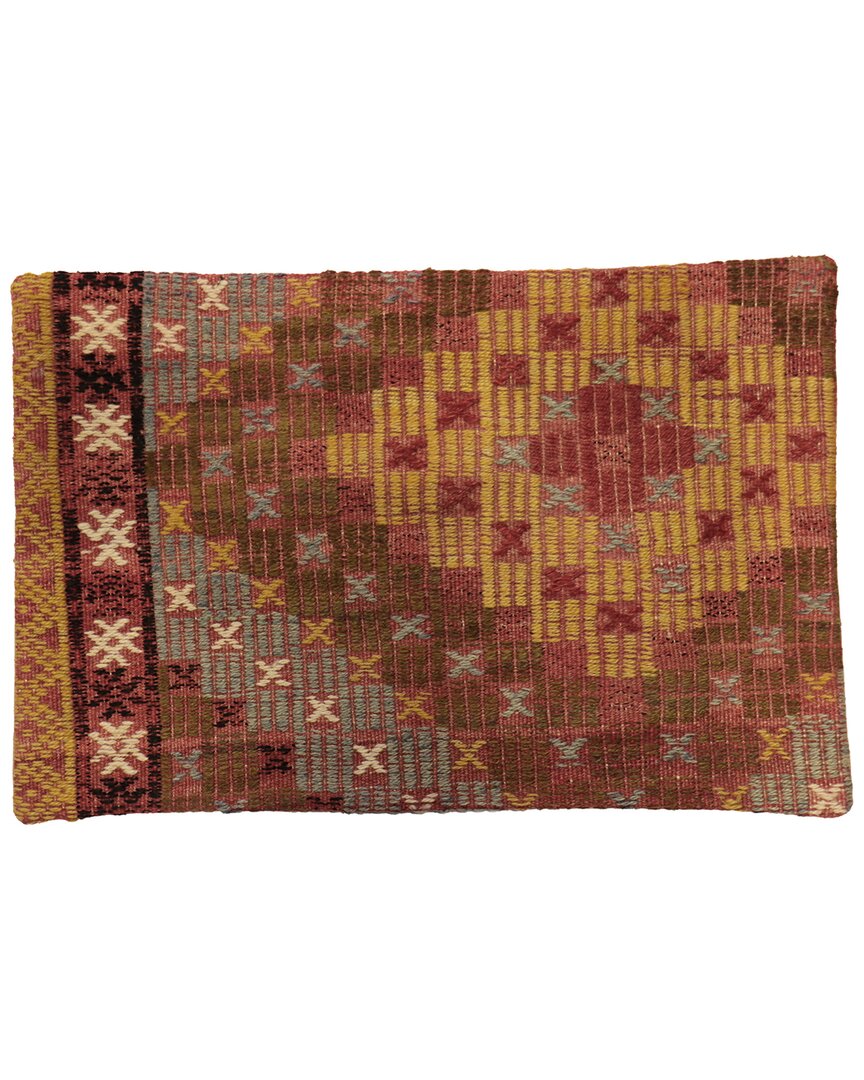 Pasargad Home Vintage Turkish Pillow Case In Multi