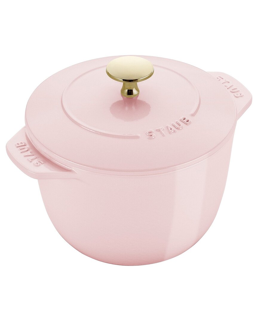 Staub Cast Iron 1.5qt Petite French Oven In Pink