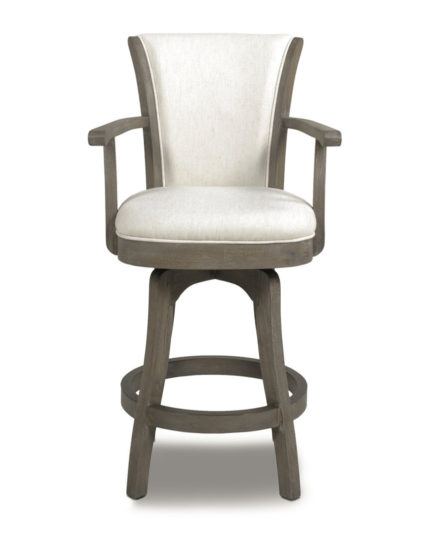 Jennifer Taylor Home Williams 27in Swivel Counter Height Bar Stool In Natural
