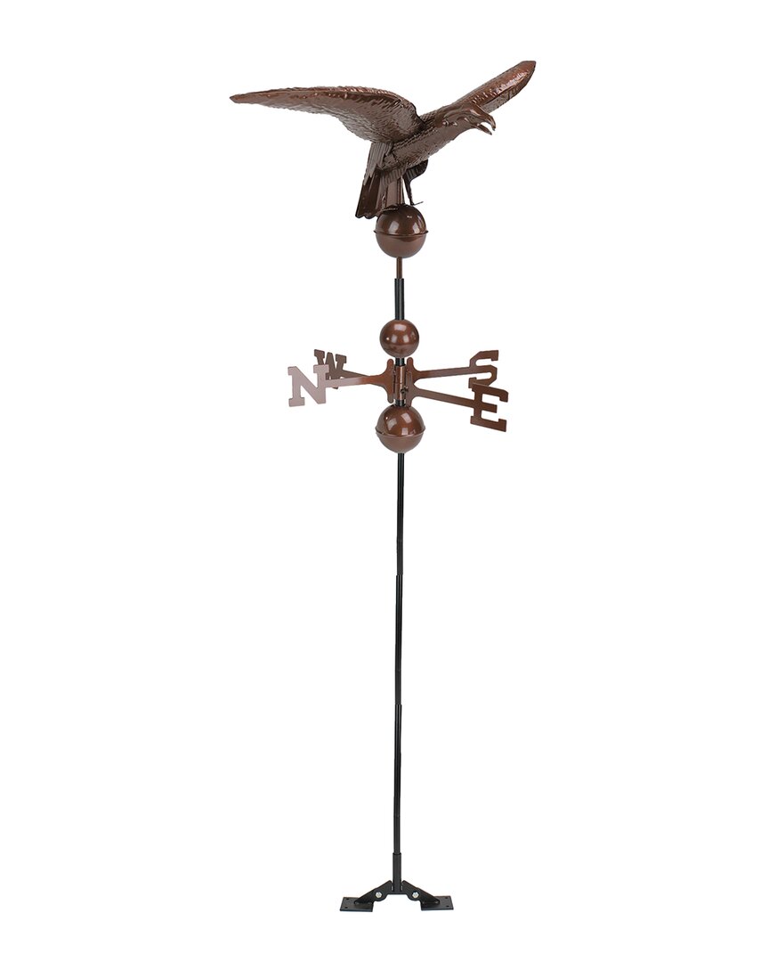 Dak 36in Polished Eagle Outdoor Garden Weathervane