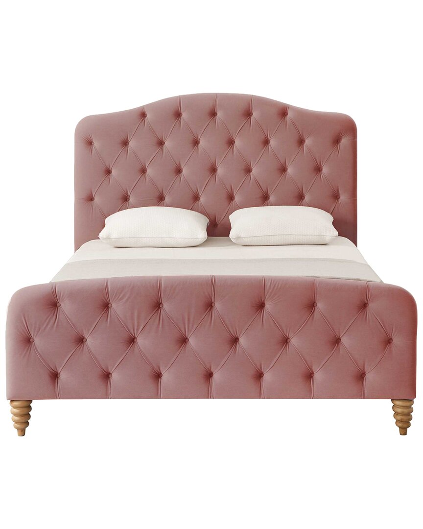 Shop Rustic Manor Adilene Bed In Pink