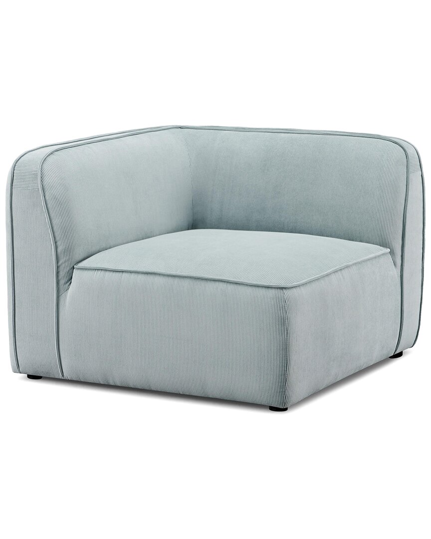 Tov Furniture Travie Performance Corduroy Velvet Corner Chair