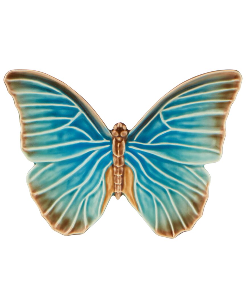 BORDALLO PINHIERO 11IN WALL PIECE CLOUDY BUTTERFLIES BY CLAUDIA SCHI