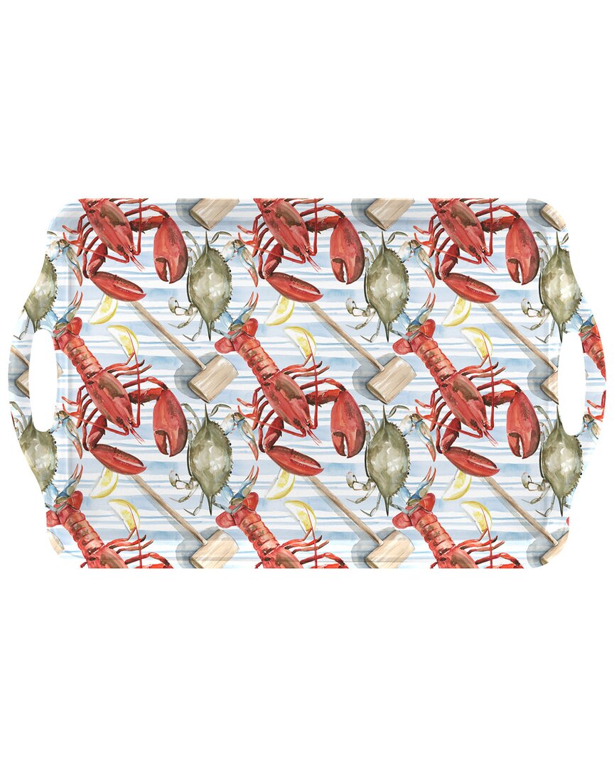 PIMPERNEL PIMPERNEL SUMMER FEAST LARGE HANDLED TRAY
