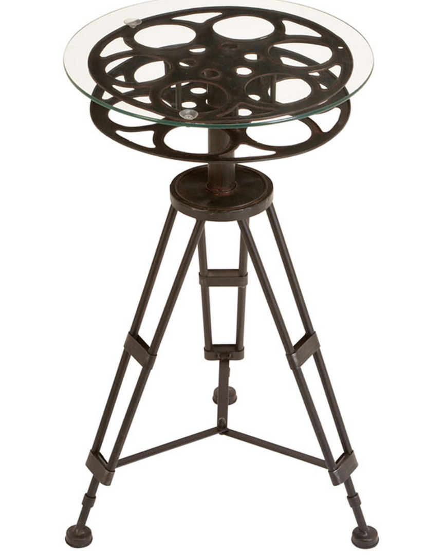 Peyton Lane Metal & Glass Accent Table