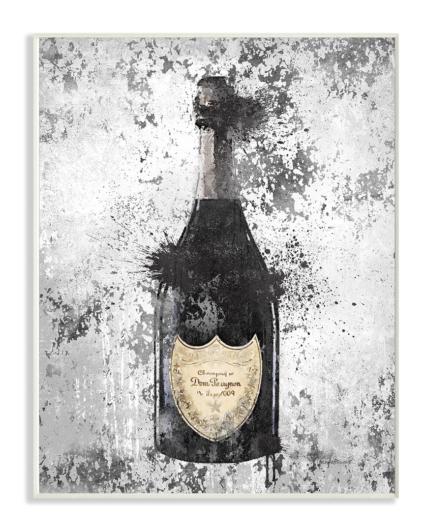 Stupell Champagne Grey Gold Ink Illustration By Amanda Greenwood