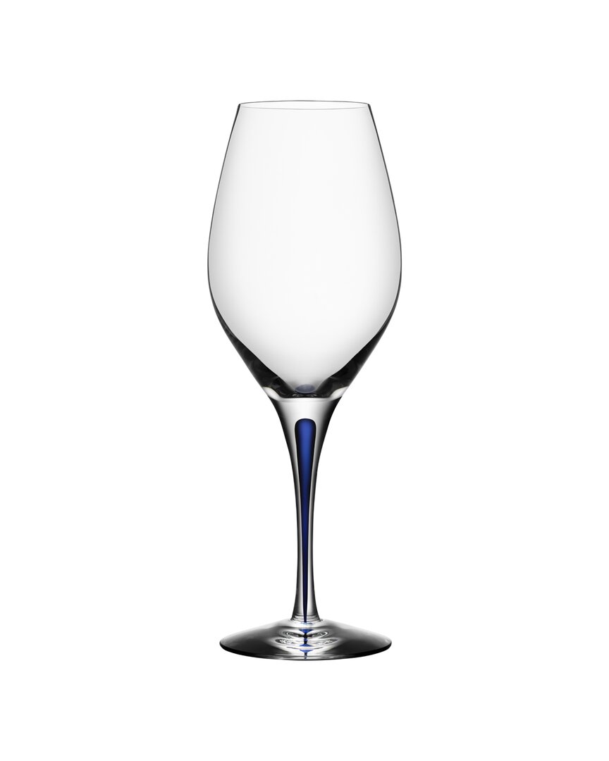 ORREFORS ORREFORS INTERMEZZO BLUE WINE 