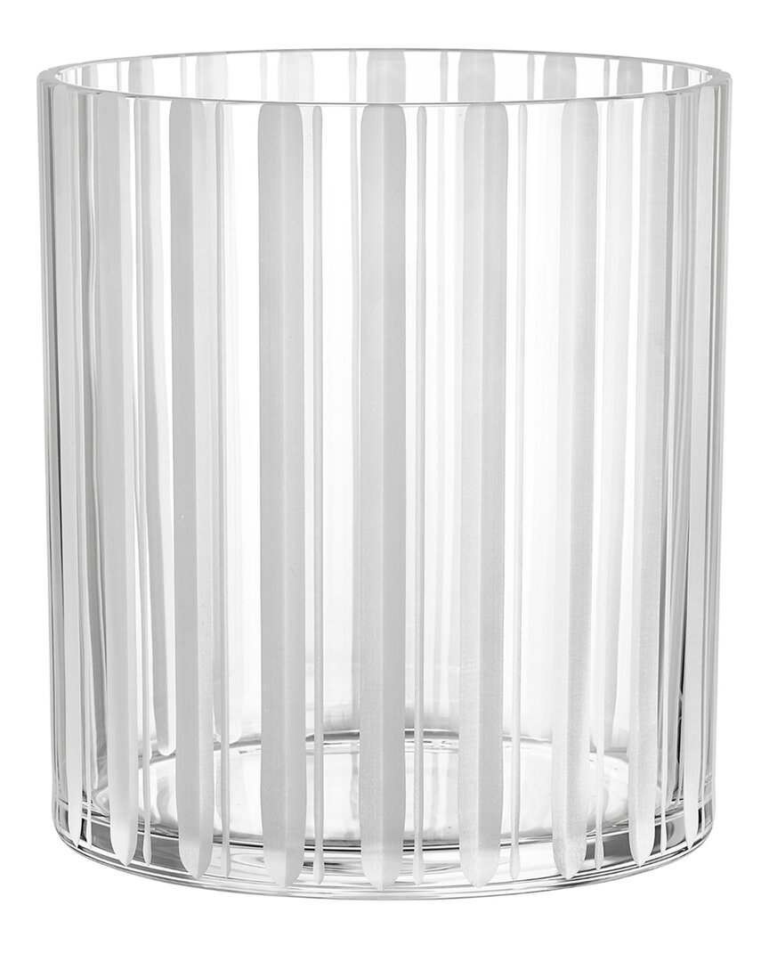 Orrefors Cut In Number Medium Vase