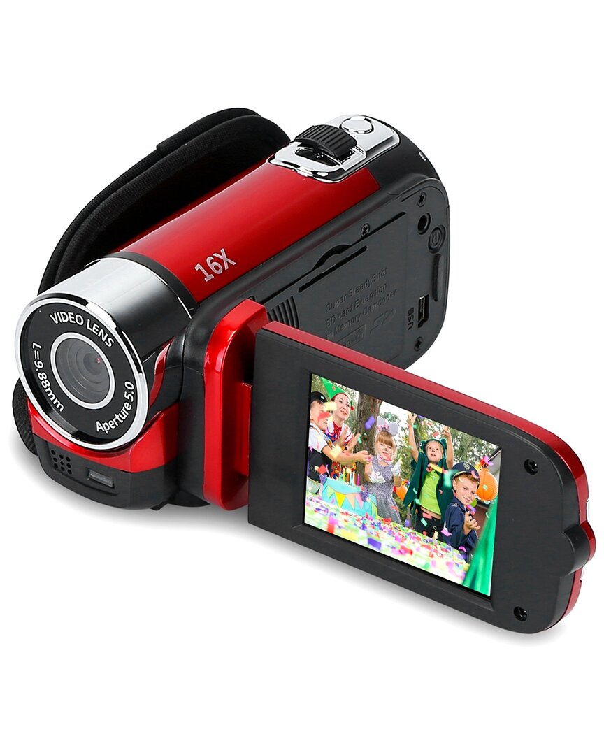 Fresh Fab Finds Hd 1080p Red Digital Video Camcorder In Red