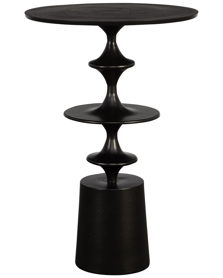 Uttermost Flight Textured Accent Table